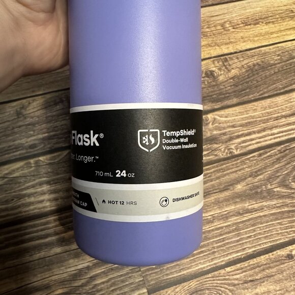NWT HydroFlask 24oz Wide Flex Cap *Never Used* (Lupine) - Picture 10 of 12